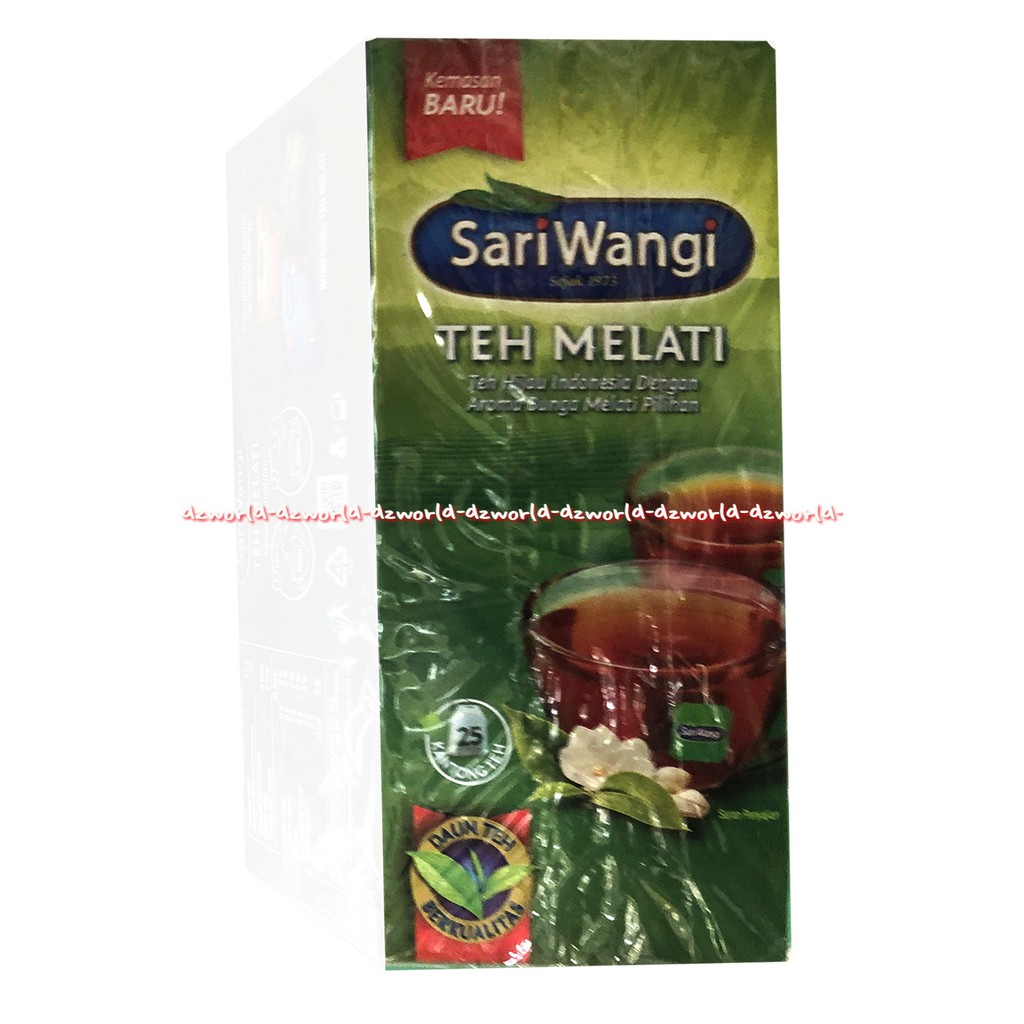 Sariwangi Teh Melati 25Pcs Teh Hitam Sari Wangi Teh Melati Teh Mawar Black Tea