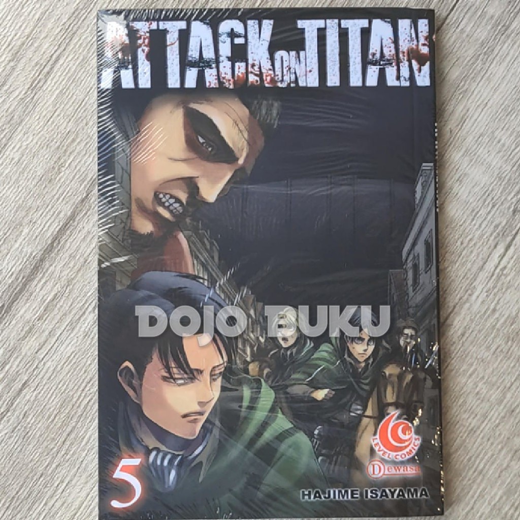 Komik Seri : Attack On Titan by Hajime Isayama