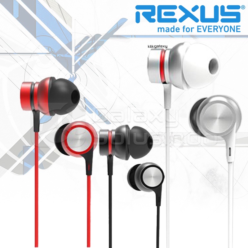 Rexus EZ3 Gaming Earphone with Mic - Type C Connector