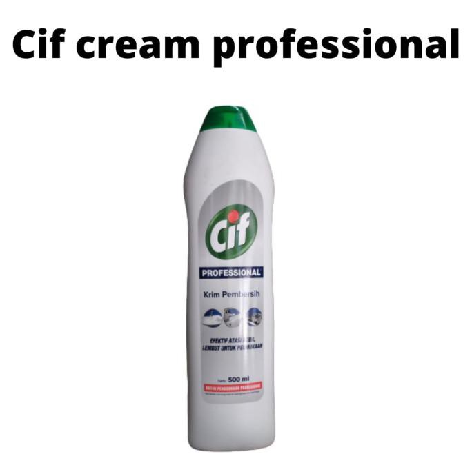 Ready Cif Cream Professional Cif Pembersih Stainless 500 Ml