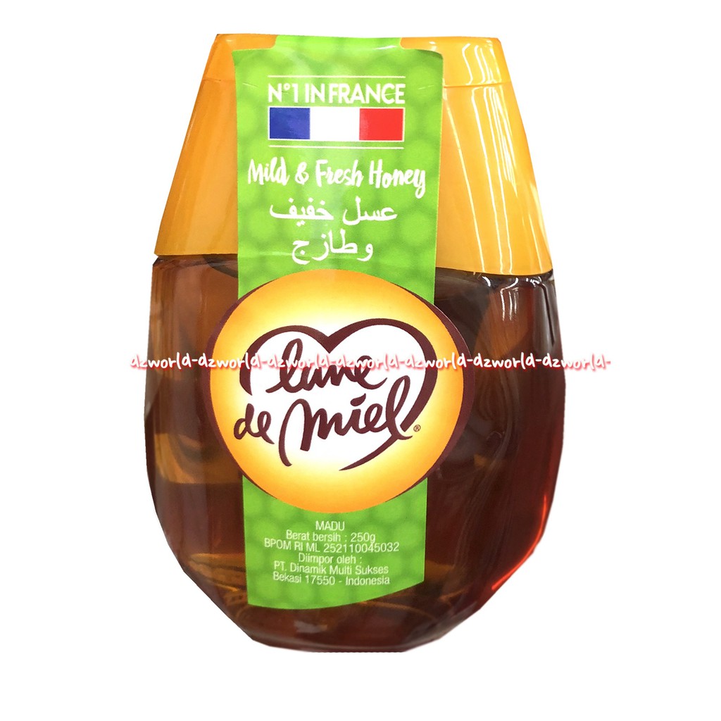 Lune de Miel Madu 250gr Acacia Honey No. 1 in France Madu