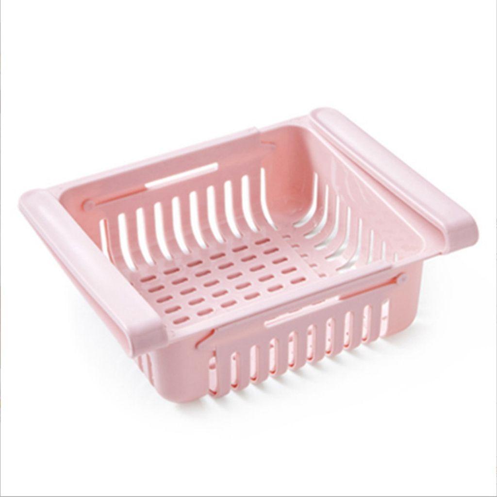 [Elegan] Rak Yang Dapat Ditarik Hemat Ruang Aman Bahan PP Rumah Tangga Draining Box Tarik In/Out Organizer Dapur