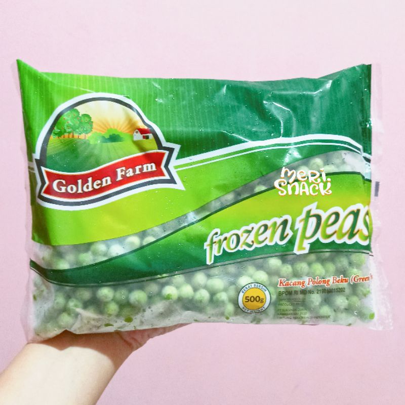 

Golden Farm Frozen Peas 500gr / Kacang Polong Beku