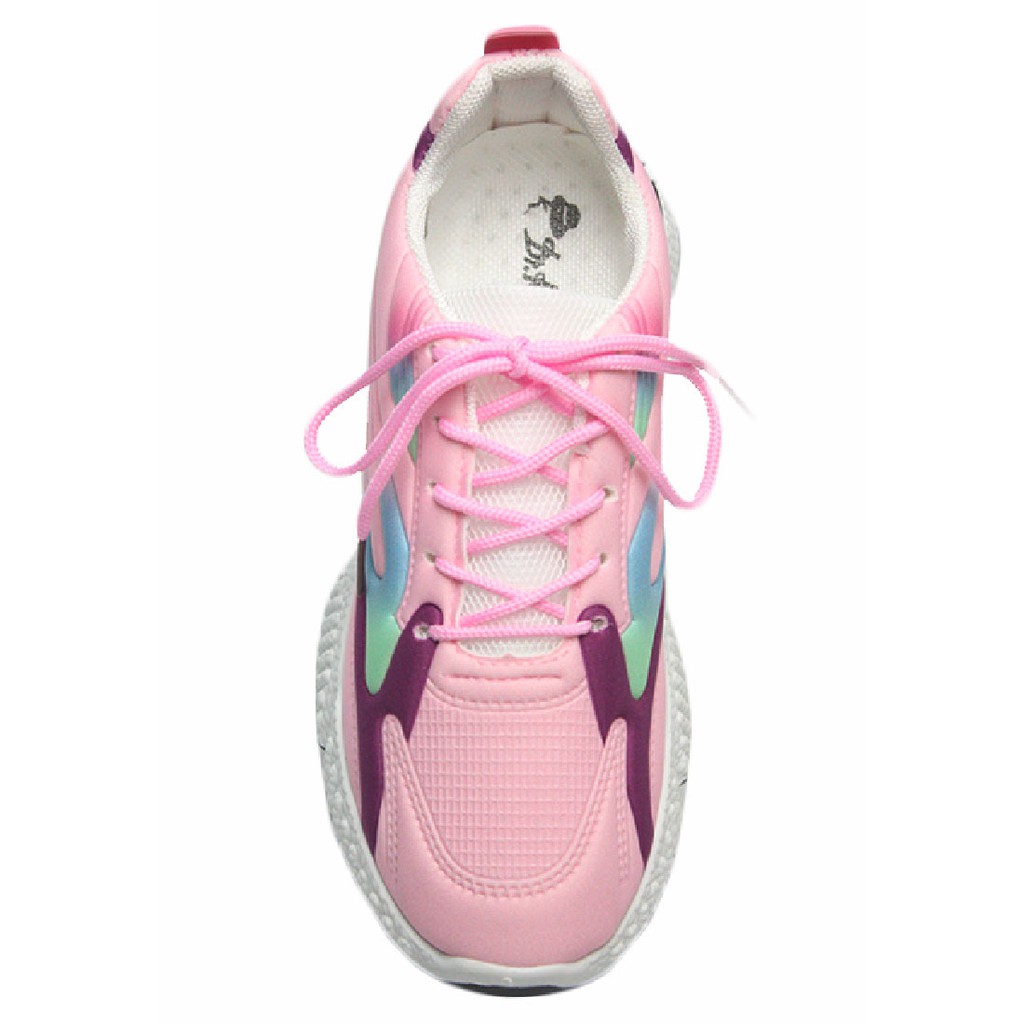 Dr. Kevin Sepatu Sport Wanita Women Sneakers 589-032 Putih & Pink-2