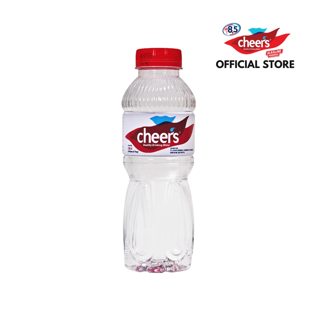 Cheers Alkaline Healthy Water 230ml (24 botol)