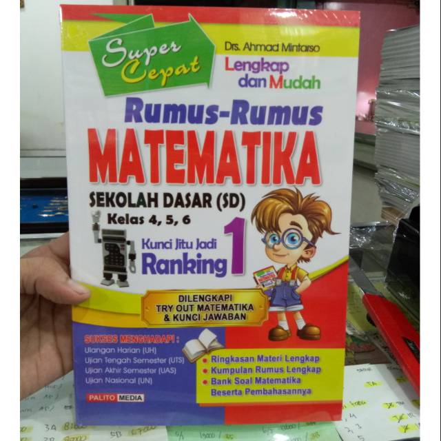 Jual Buku Rumus Matematika Sd Lengkap Dan Mudah Palito Besar Indonesia Shopee Indonesia