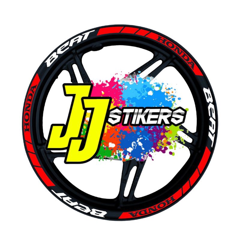 stiker variasi lis velg beat