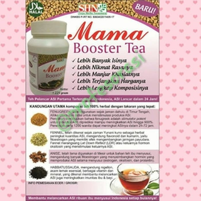MAMA BOOSTER TEA   TEH PELANCAR ASI PRODUKSI MAMA SOYA Diskon