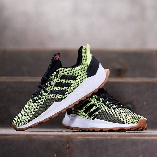 Adidas Questar Trail Green Sole Gum