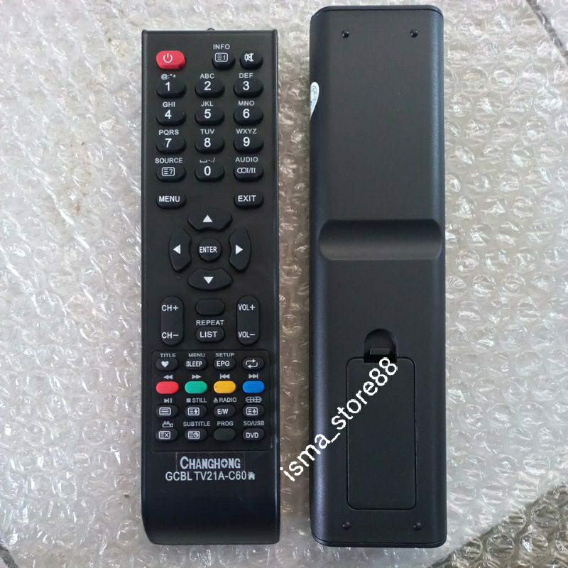 REMOT TV CHANGHONG LCD LED GCBLTV21A-C60