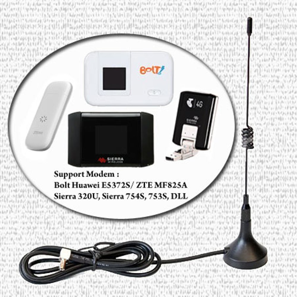 Antena Portable Bolt Huawei E5372S/ ZTE MF825A dll