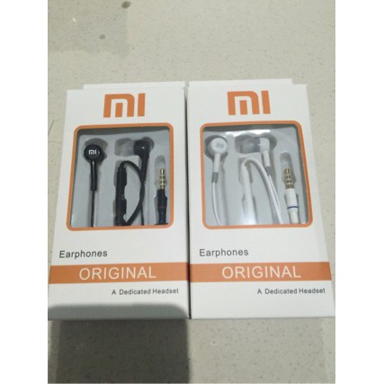 Handsfree Xiaomi / earphone / headset Ori99% Xiaomi Stereo