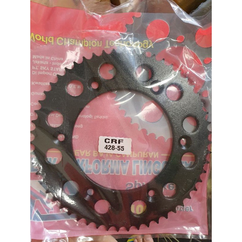 GEAR BELAKANG CRF 428 46 48 50 52 53 54 55