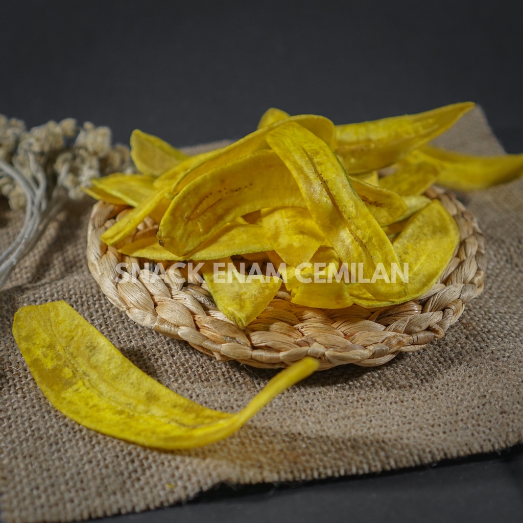 

Keripik pisang asin