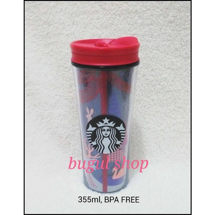 Mug Gelas - Gelas/Mug/Tumbler Starbucks Coffee Tema Natal/Christmas (Original)
