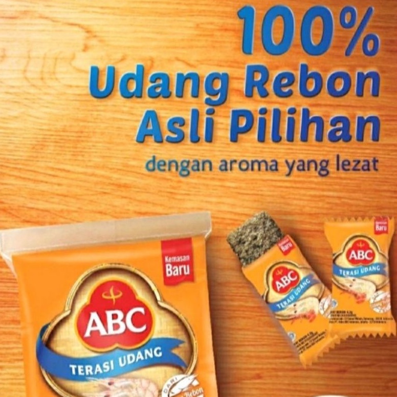 

TERASI UDANG ABC ISI 20 PCS / BUMBU DAPUR TRASI