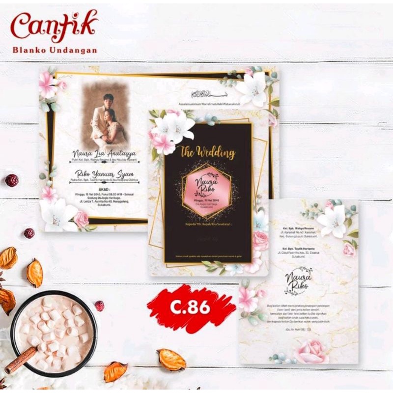 

Undangan cantik 36