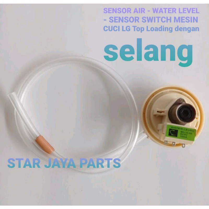 Water level mesin cuci LG plus selang