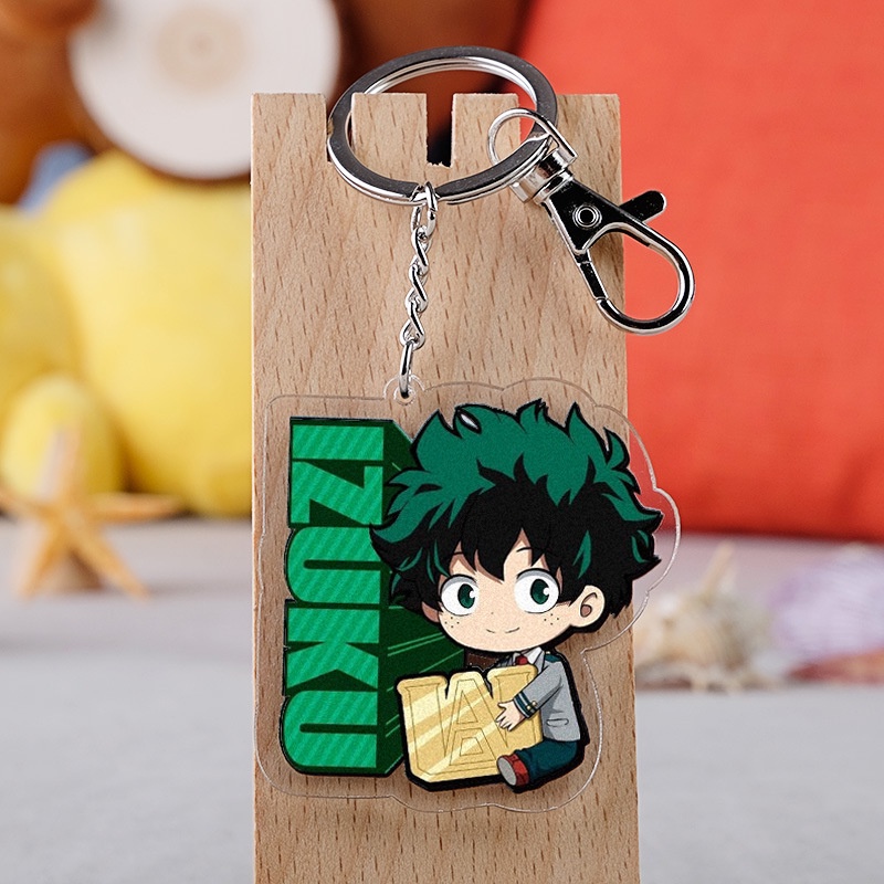 Gantungan Kunci Desain Anime Peripheral My Hero Academia Valley Ikubaku Katsuki Bahan Akrilik 40 Gaya