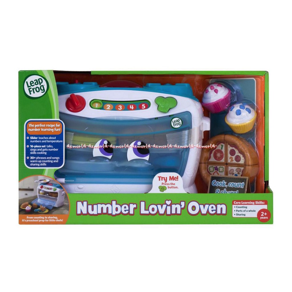 Leap Frog Number Loving Oven Mainan Oven Masak-Masakan Anak