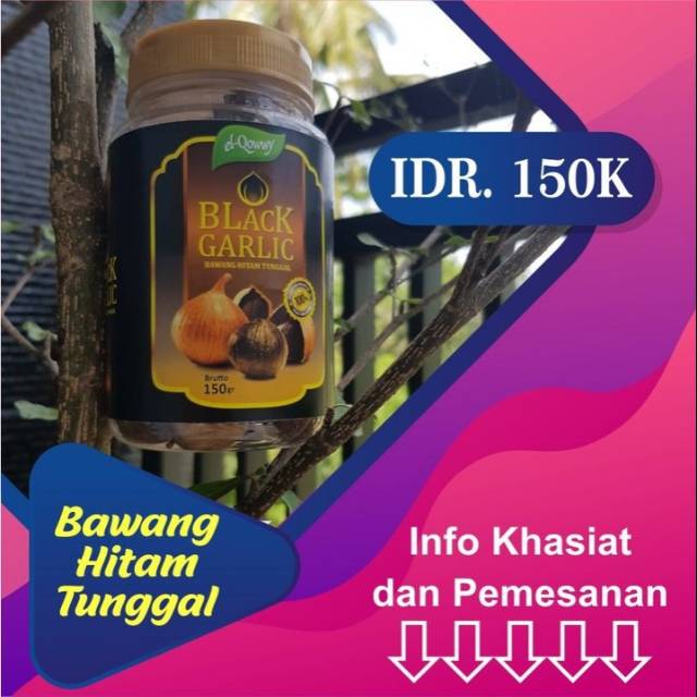 

Bawang Hitam Tunggal 150 gr