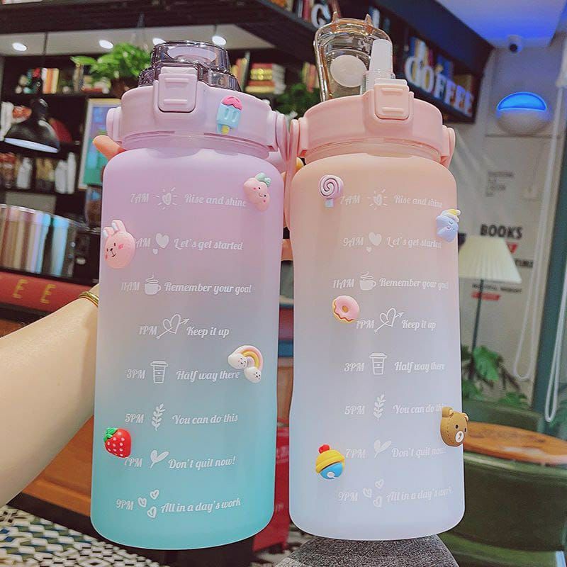 BOTOL SPORT LUCU 2 LITER FREE STIKER