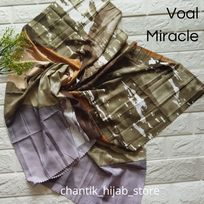segi empat voal miracle/segi empat voal miracle motif/segi empat voal motif