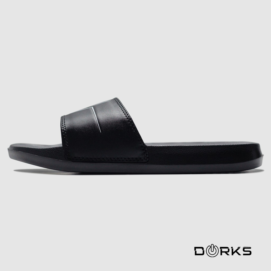 Dorks - Beat Black | Sandal Slop | Sandal Slide | Sandal Slide Pria |  Sandal Murah | Sandal Original-2