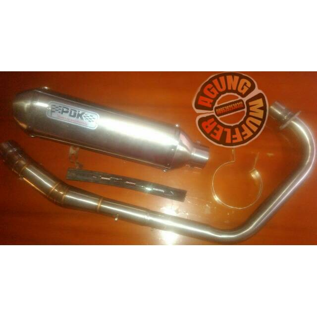 KNALPOT PDK KAPSUL VIXION BYSON SCORPIO TIGER GL MEGAPRO VERZA SONIC JUPITER MX SATRIA FI CB150R CBR