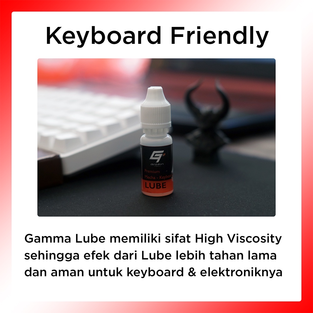 Gamma Premium Mechanical Keyboard Switch Lube 10 Gr