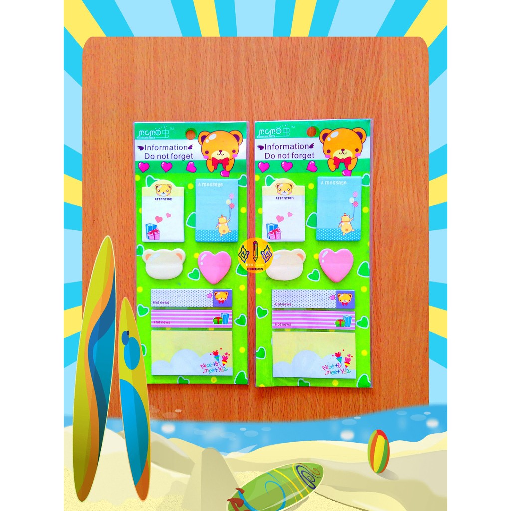 

Stick Note Kertas Im1411 NS-331 Post It Information 20 Sheets