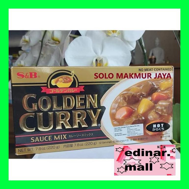 

50Siusbu S&B Golden Curry 220 Gr Black Hitam - Hot Bud050S