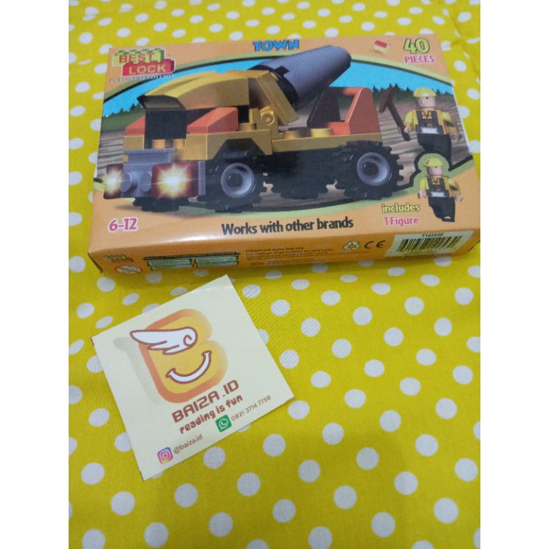 Ready Mainan Lego Best Lock Town 40 pcs