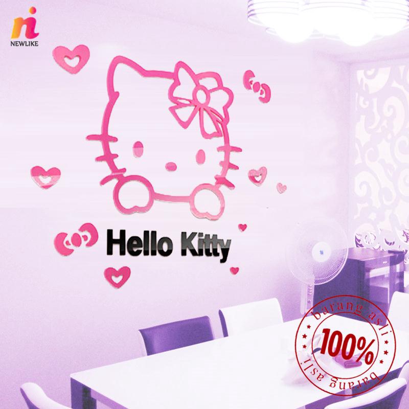 Contoh Gambar Hello Kitty Di Dinding Ideku Unik