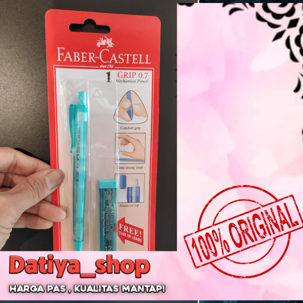 

Faber Castell Ergo mechanical pencil 0.7 transp 134301