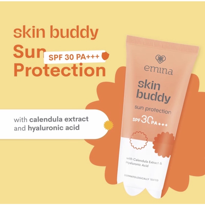 Emina Sunscreen Sun Battle SPF 45 Sun Protection SPF 30 PA+++ Skin Buddy Sun Protection