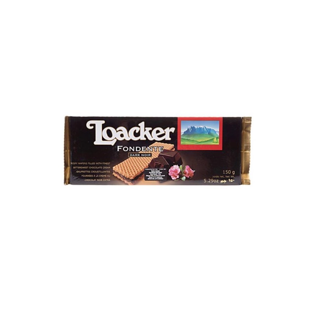 

Loaker Wafer Fondente New Dark Noir Chocolate 150gr