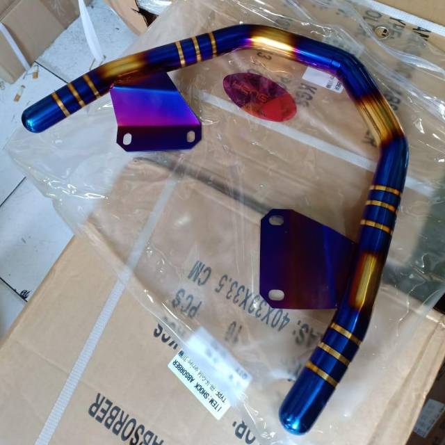 Behel begel yamaha nmax n max n-max 2tone twotone stainless bakar