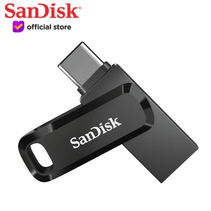Sandisk OTG USB Type-C Ultra dual drive GO 32GB 64GB 128GB 256GB Resmi