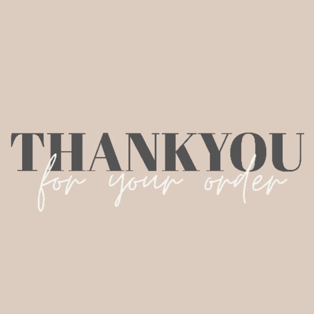 

Thank you card 150 lembar
