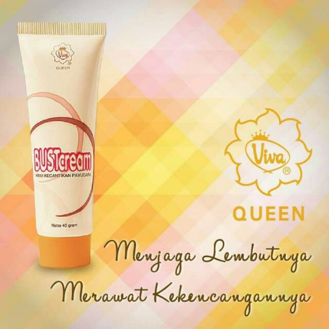 ★ BB ★ VIVA Queen Bust Cream | Krim kecantikan Payudara 40g HALAL