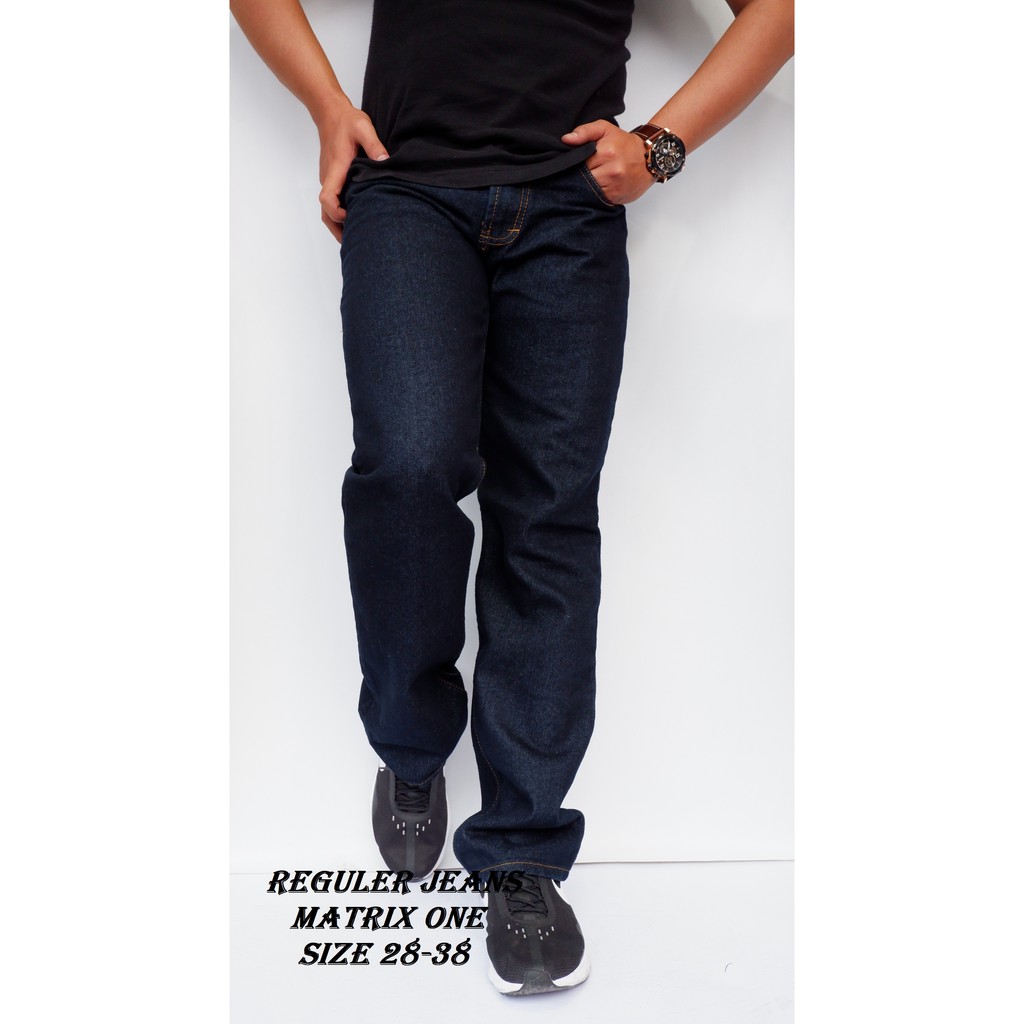 celana standar reguler jeans pria ukuran 28 38 celana celana standar reguler jeans pria ukuran 28 38 celana