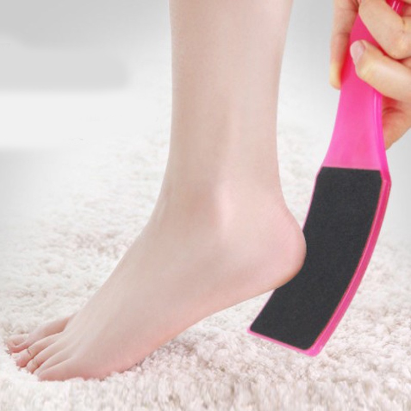 [Double-sided Curved Tang File Pedicure Tool] [Professional Pedicure Rasp Foot File] [Foot Scrubber Callus Remover]