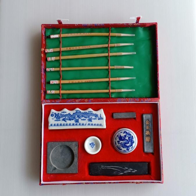 

```````] kaligrafi set kuas china mopit set 6 kuas