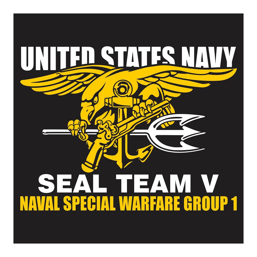 

Seal Team V, Naval Special Warfare Group 1, Cutting Sticker