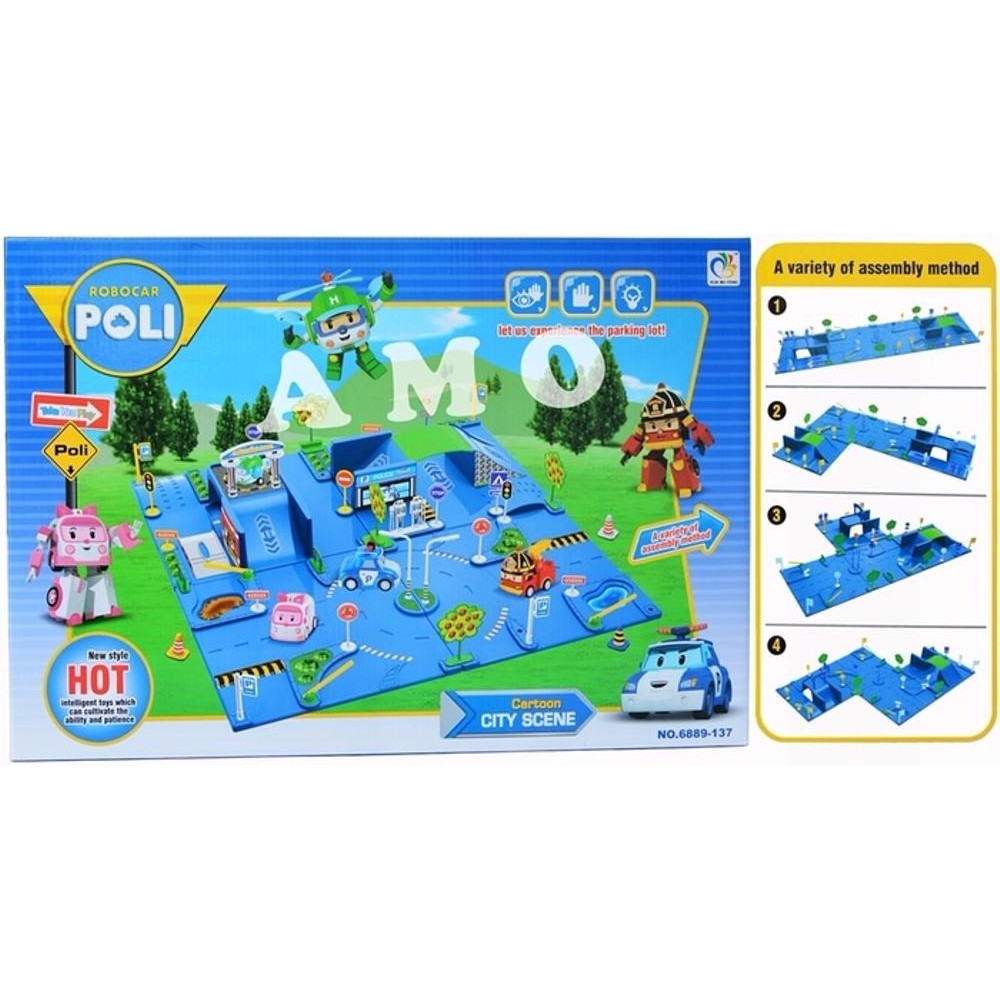 ROBOCAR POLI PARKING LOT 6889 137 Am1
