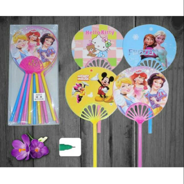 

Pulpen kipas disney isi 12pcs