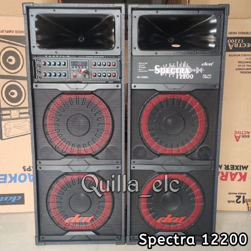 Speaker Aktif DAT Spectra 12200 12 inch Subwoofer