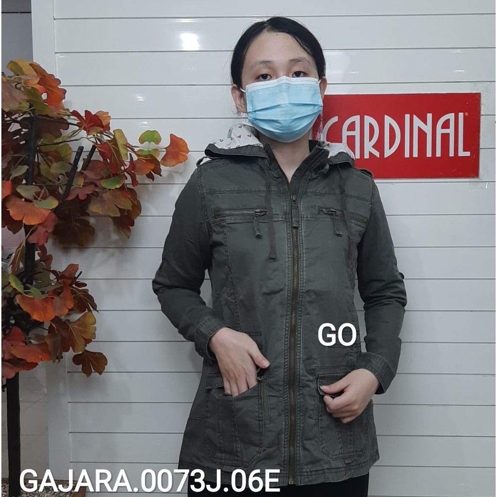 gof CARDINAL GIRL JAKET CEWEK Pakaian Wanita Outerwear Jaket Sweater Perempuan 100% Original!