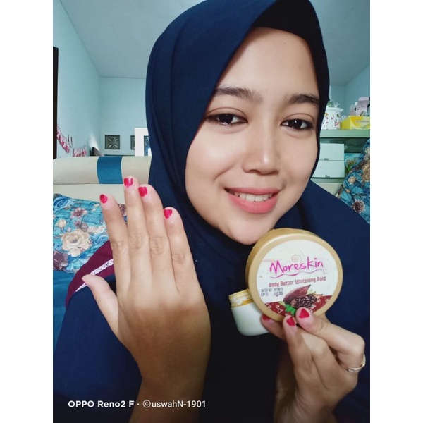 BWHITE NASA | Moreskin Body Butter Whitening Gold